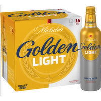 Michelob Golden Draft Aluminum 12 Pack, 16 Fluid ounce