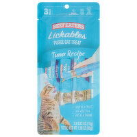 Beefeaters Lickables Cat Treat, Puree, Tuna Recipe, 3 Pack, 3 Each