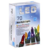 Everstar Bulbs, LED, Mini-Style Lights, Multi, 70 Each