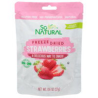 So Natural Strawberries, Freeze Dried, 0.6 Ounce