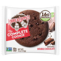 Lenny & Larry's Cookie, Soft-Baked, Double Chocolate, 4 Ounce