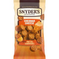 Snyder's of Hanover® Cheddar Cheese Filled Pretzel Sandwiches, 8 Ounce