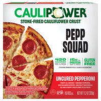Caulipower Uncured Pepperoni Pizza, 11.3 Ounce