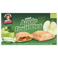 Little Debbie Fruit Pies, Apple, Mini, 8 Each