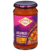 Patak's Simmer Sauce, Jalfrezi, Medium, 15 Ounce