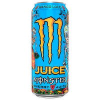 Juice Monster Mango Loco Energy Drink, 16 Fluid ounce
