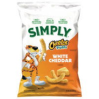 Simply White Cheddar Flavored Puffs, 8 Ounce