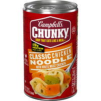 Campbell's® Chunky® Classic Chicken Noodle Soup, 18.6 Ounce