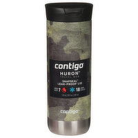 Contigo Travel Mug, Snapseal, Huron Couture, Textured Camo, 20 Ounces, 1 Each