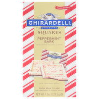 Ghirardelli Chocolate Squares, Peppermint Bark, 7.9 Ounce