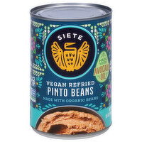 Siete Vegan Refried Pinto Beans, 16 Ounce