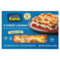Rana Lasagna, 5 Cheese, Family Size, 40 Ounce