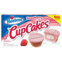 Hostess Cupcakes, Strawberry, 8 Each