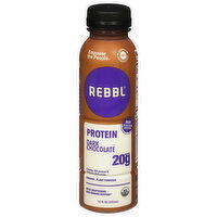 Rebbl Organic Plant-Powered Dark Chocolate Protein, 12 Fluid ounce