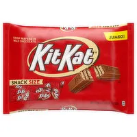 Kit Kat Crisp Wafers, in Milk Chocolate, Snack Size, Jumbo Bag, 20.1 Ounce