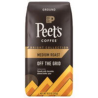 Peet's Coffee Bright Collection Coffee, Ground, Medium Roast, Off the Grid, 10.5 Ounce