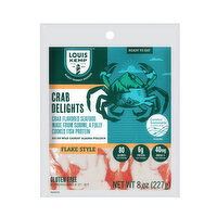 Louis Kemp Crab Delights, Flake Style, 8 Ounce