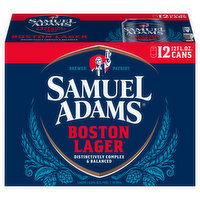 Samuel Adams Beer, Boston Lager, 12 Each