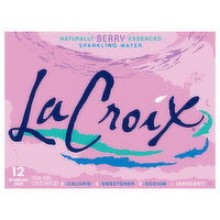 LaCroix Sparkling Water, Berry, 12 Each