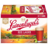 Leinenkugel's Beer, Red Lager, 6 Each