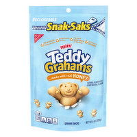 Teddy Grahams Graham Snacks, Honey, Mini, 8 Ounce