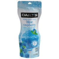Daily's Spiked Snow Cone, Blue Raspberry, 21+, 10 Fluid ounce