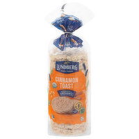 Lundberg Family Farms Rice Cakes, Brown, Cinnamon Toast, 9.5 Ounce