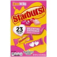 Starburst STARBURST FaveREDS Chewy Candy Valentine's Exchange, 8.11 Oz Box, 8.11 Ounce