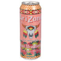 AriZona Fruit Juice Cocktail, Kiwi Strawberry, 22 Fluid ounce