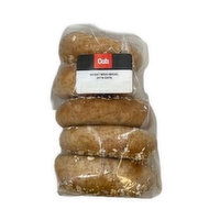 Cub Bakery Wheat Bran Bagels With Oats, 5 Each