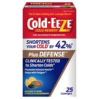 Cold-Eeze Lozenges Natural Flavor Citrus with Elderberry Cold Remedy, 25 Each
