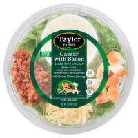 Taylor Farms Salad, with Chicken, Caesar with Bacon, 5.75 Ounce