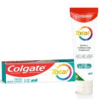 Colgate Total Fresh Mint Stripe Toothpaste, 5.1 Ounce