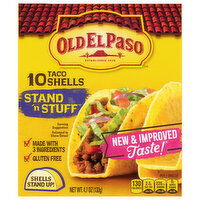 Old El Paso Stand 'n Stuff Taco Shells, 10 Each