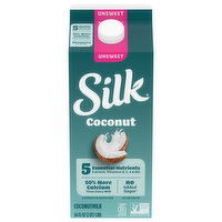 Silk Unsweet Coconutmilk, 64 Fluid ounce