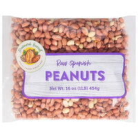 Treasured Harvest Peanuts, Raw Spanish, 16 Ounce