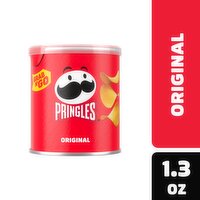 Pringles Potato Crisps Chips, Original, Grab N' Go, 1.3 Ounce