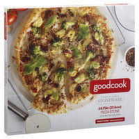 Good Cook Pizza Stone, with Rack, 14.75 Inch, 1 Each