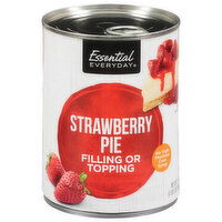 Essential Everyday Pie Filling or Topping, Strawberry, 21 Ounce