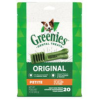 Greenies Dental Treats Daily Dental Treats, Original, Petite, 20 Each