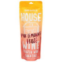 House Wine Frozen Wine Cocktail, Pink Lemonade Frose, 10 Fluid ounce