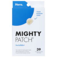 Hero Mighty Patch, Invisible+, 39 Each