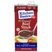 Kitchen Basics Beef Stock, Original, 32 Ounce