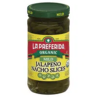 La Preferida Organic Jalapeno Nacho Slices, Mild, 11.5 Ounce