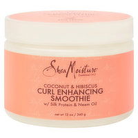 Shea Moisture Curl Enhancing Smoothie, Coconut & Hibiscus, 12 Ounce