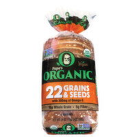 Papas Organic Bread, 22 Grains & Seeds, 24 Ounce