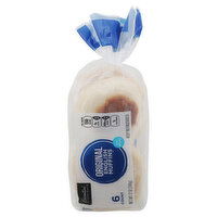 Essential Everyday English Muffins, Original, Pre-Sliced, 6 Each
