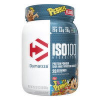 Dymatize ISO100 Hydrolyzed Protein Powder, Fruity Pebbles, 21.2 Ounce