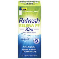 Refresh Relieva PF Xtra Lubricant Eye Drops, 0.33 Fluid ounce