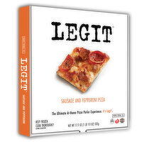 Pep's Pizza Co. Legit Sausage & Pepperoni Pizza, 17.7 Ounce